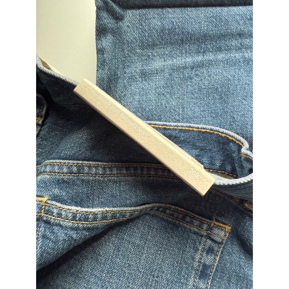 $118 New Everlane Super Soft Relaxed Jean - Size 26 - Picture 10 of 13